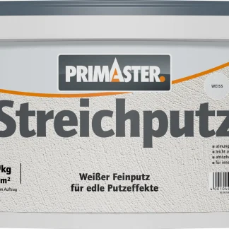 Primaster Streichputz 10 kg weiß mediterran