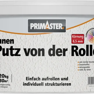Primaster Putz von der Rolle 20 kg 0,5 mm Körnung weiß