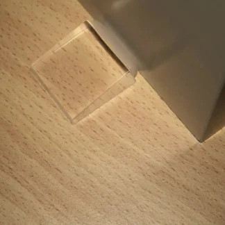 HSI Türstopper transparent 40x37x16mm