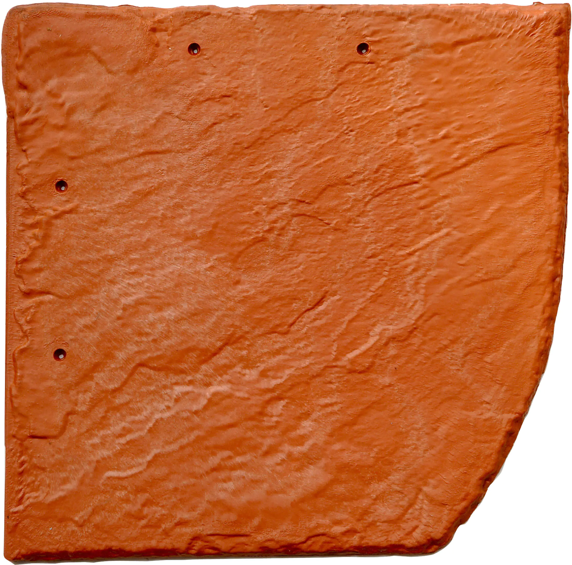 Schindel Bogen rechts 25 x 25 cm terrakotta