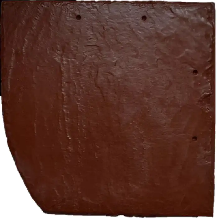 Schindel Bogen links 25 x 25 cm rotbraun