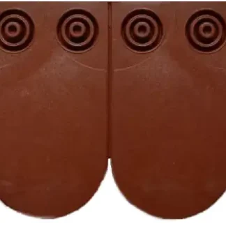 Schindel Verbundplatte Biber 24 x 56 cm rotbraun