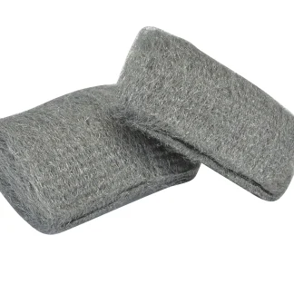Nespoli Stahlwolle-Handpads Feinheitsgrad 2, 2 Stück
