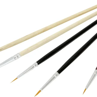 Nespoli Künstler-Pinsel-Set 5 - teilig, 2x Gr. 1 / 2x Gr. 2 / 1x Gr. 4