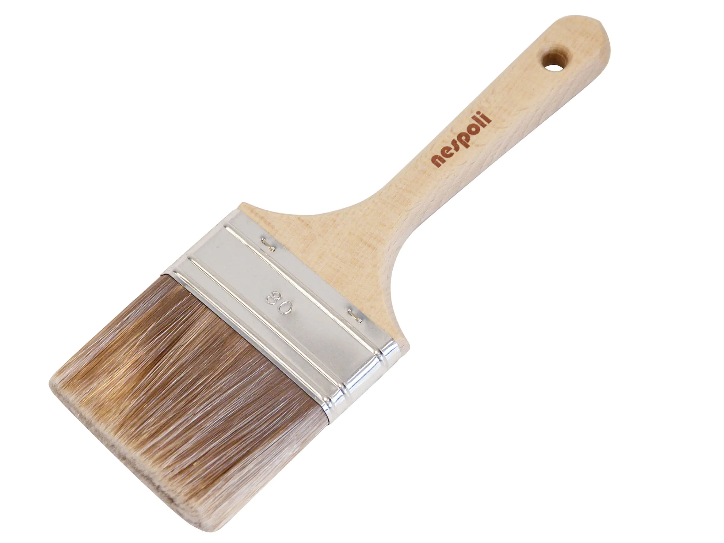 Nespoli Fillpro® Wood Flachpinsel Lasuren 6. Stärke, 80 mm