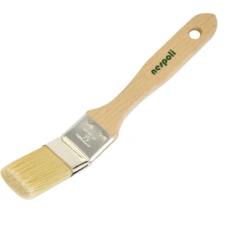 Nespoli FillPro® Eckenpinsel kurzer Holzstiel, 35 mm