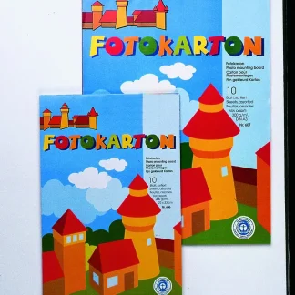 Glorex Fotokartonblock 300g/m² sortiert 22 x 32 cm, 10 Blatt