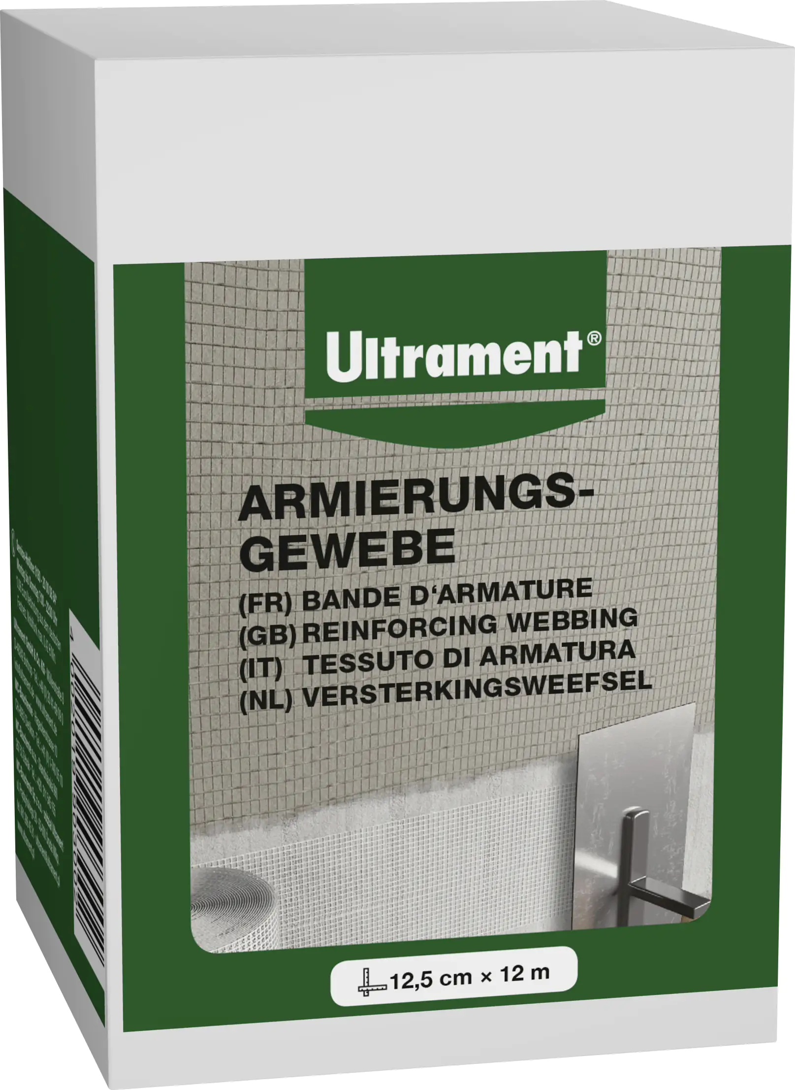 Ultrament Armierungsgewebe 12 m x 12,5 cm
