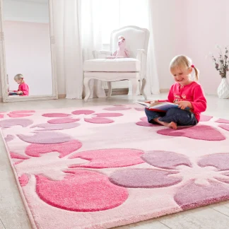 LUXOR Living Teppich Flair pink, 80 x 150 cm