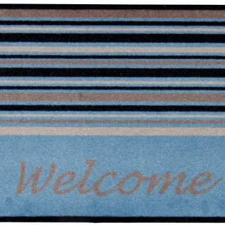 Fußmatte Medea Welcome blue, 39 x 58 cm