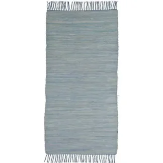 Andiamo Fleckerlteppich Florida himmelblau, 65 x 130 cm