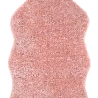 Andiamo Kunstfell Lambskin rosa, 55 x 80 cm