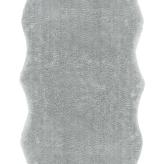 Andiamo Kunstfell Lambskin hellgrau, 55 x 160 cm