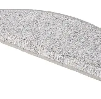 Stufenmatte Leo hellgrau, 28 x 65 cm