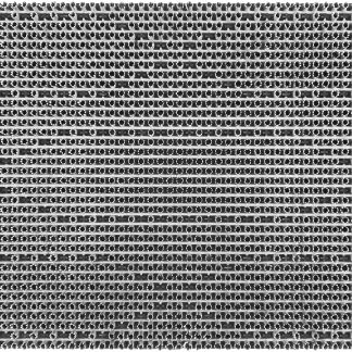 Fußmatte Allwetter anthrazit 40 x 60 cm