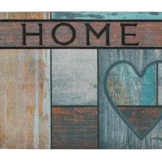 Fußmatte La Traviata Top Wooden Heart, 45 x 75 cm