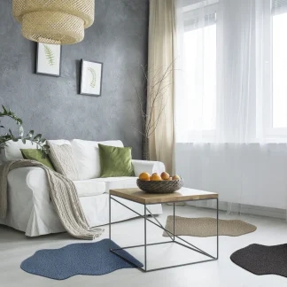 Andiamo Kunstfell Alva sand, 50 x 80 cm