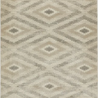 LUXOR living Teppich Castell grau-beige, 60 x 110 cm