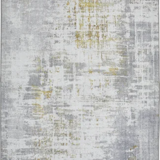 LUXOR Living Teppich Punto creme-senfgelb, 155 x 230 cm
