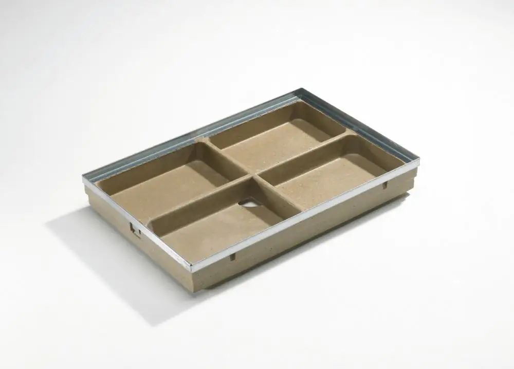 ACO Bodenwanne Vario Polymerbeton 75 x 50 cm inkl. Stahlzarge