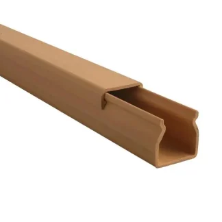 Kopp Kabelkanal 2 m, 15 x 15 mm, holzton