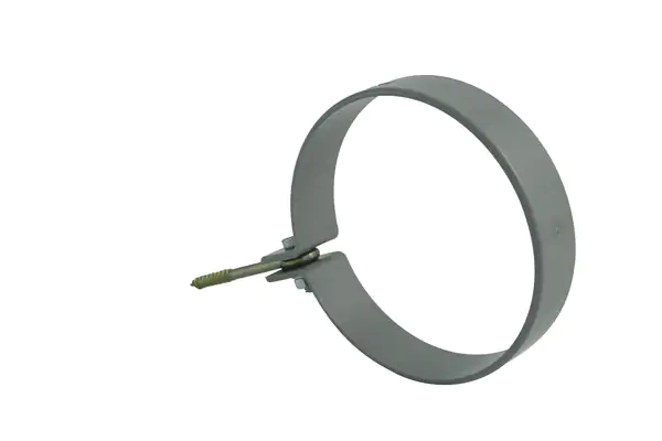 Marley Fallrohrschelle NW 105 mm, mit Ringschraube (2 Stück), grau