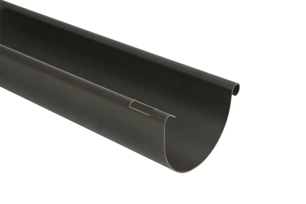 Marley Dachrinne NW 125 mm, 3 m, halbrund, braun