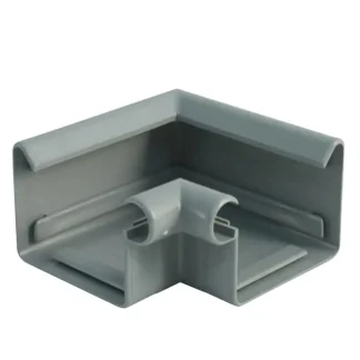 Marley Rinnenwinkel NW 70 mm, Innenecke, 90°, Kastenform, grau