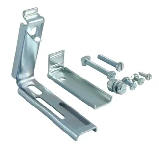 Marley Wellplattenhalter verzinkt, 7 -Teilig