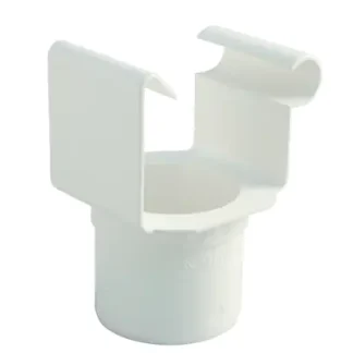 Marley Rinnenstutzen NW 70/53 mm, Kastenform, weiß