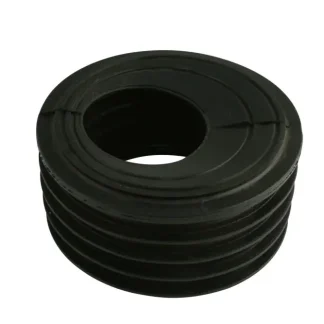 Marley Gummimanschette für Fallrohranschluss NW 53/75/90 mm, an KG-Rohr NW 110, schwarz