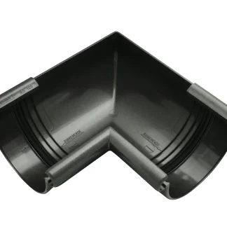 Innenecke 90° Eckstück innen RG 100, Anthrazit-Metallic