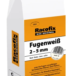 Racofix Fugengrau 2 - 5 mm weiß 2 kg