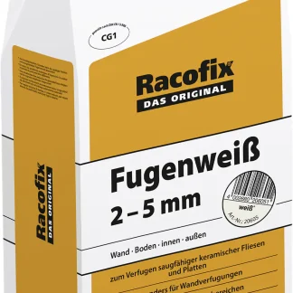 Racofix Fugengrau 2 - 5 mm weiß 5 kg
