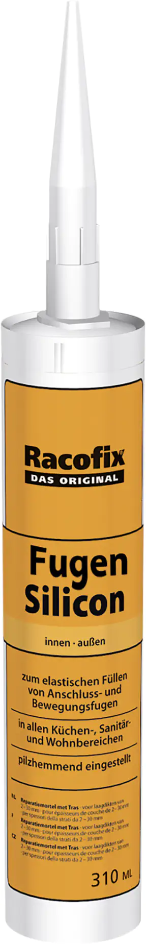 Racofix Fugen Silikon hellbeige 310 ml