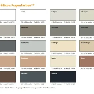 Racofix Fugen Silikon jasmin 310 ml