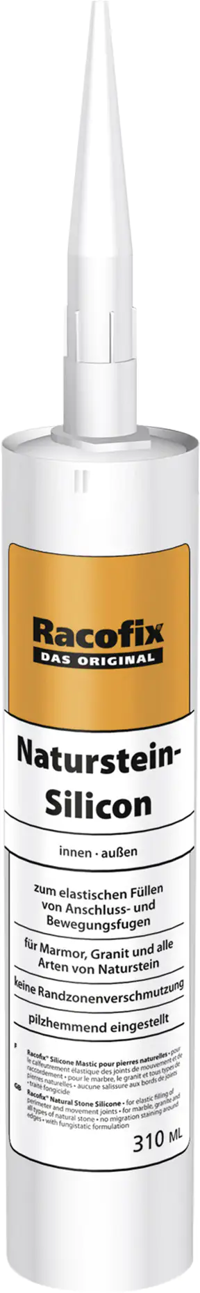Racofix Naturstein Silikon grau 310 ml