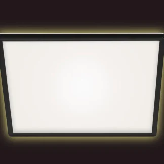 Di-Ka ultraflaches LED Panel Slim 42 x 42 cm schwarz mit Backlight