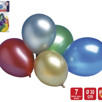 TIB Heyne Luftballon metallic 7 Stück