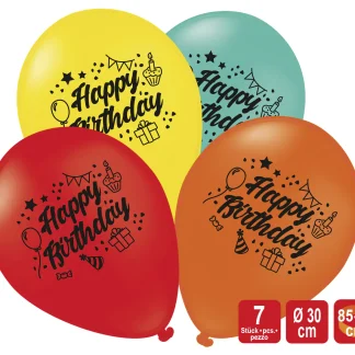 TIB Heyne Luftballon Happy Birthday
