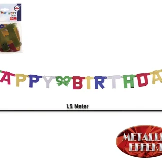 TIB Heyne Buchstaben Girlande Happy Birthday