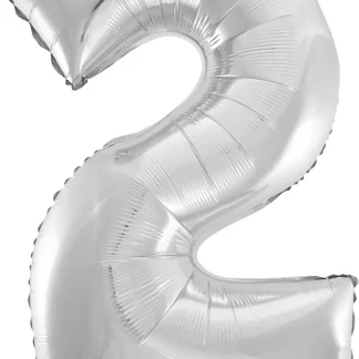TIB Heyne Folienballon Zahl 2