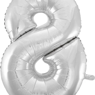 TIB Heyne Folienballon Zahl 8