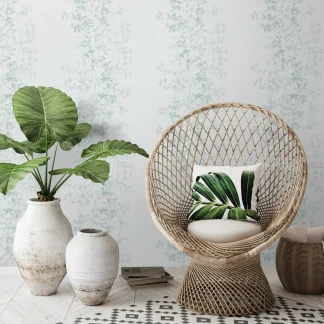 Guido Maria Kretschmer Vliestapete 10047-18 Fashion For Walls floral türkis 10,05 x 0,53 m