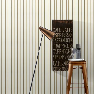 Erismann Vliestapete 10103-30 Spotlight streifen gold 10,05 x 0,53 m