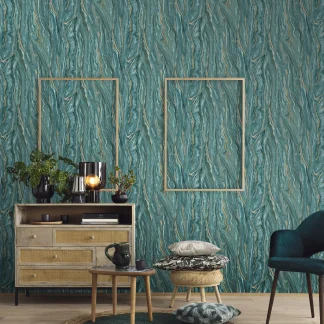 Erismann Vliestapete 10149-36 ELLE Decoration mamor grün 10,05 x 0,53 m