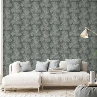 Erismann Vliestapete 10152-47 ELLE Decoration grafik anthrazit 10,05 x 0,53 m