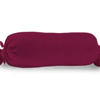 Vario Kissenbezug Jersey für Nackenrolle, bordeaux, 15 x 40 cm