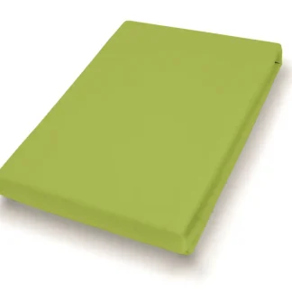 Vario Jersey-Spannbetttuch Elastan kiwi, 190 x 200 cm