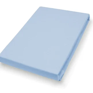 Vario Jersey-Spannbetttuch bluesky, 150 x 200 cm